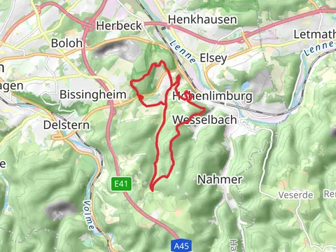 Raffenberg via Plackweg and Klippchen