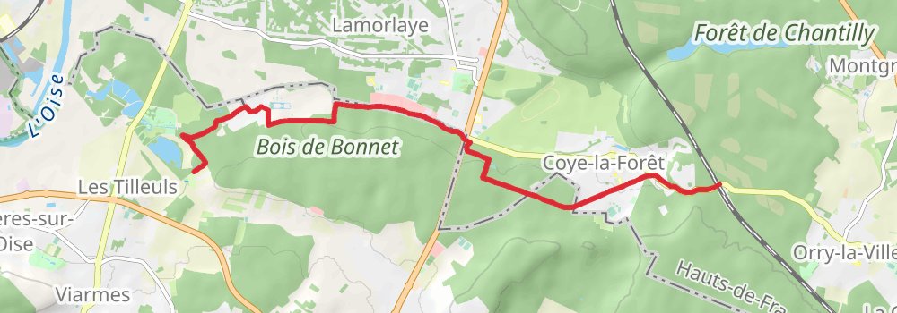 GR 655 Via Turonensis stage 15 Map