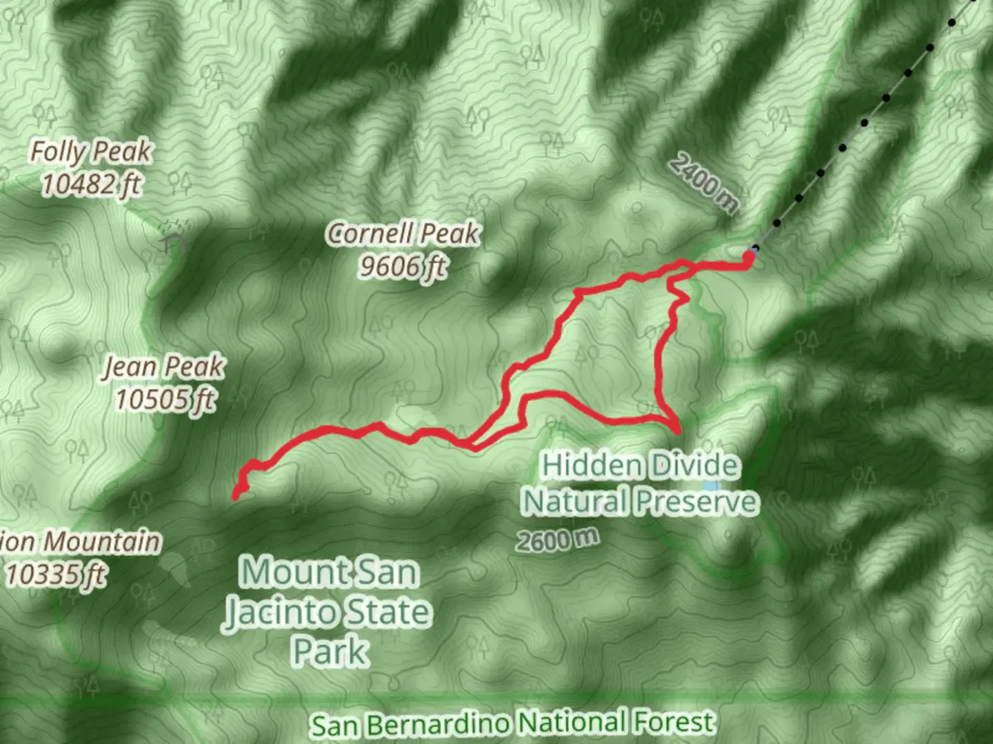 An image depicting the trail Wellman Divide - Round Valley - Willow Creek Loop Trail and its surrounding area.