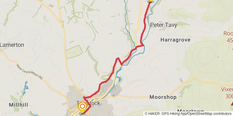 Dartmoor Way alt 4 Map