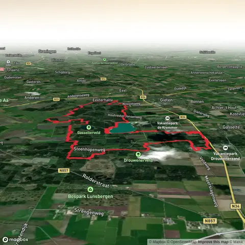 t Gasselterveld in Boswachterij Gieten Borger