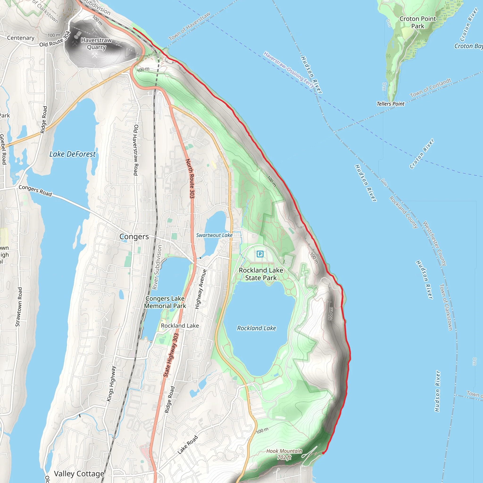 Haverstraw River Trail mobile static map