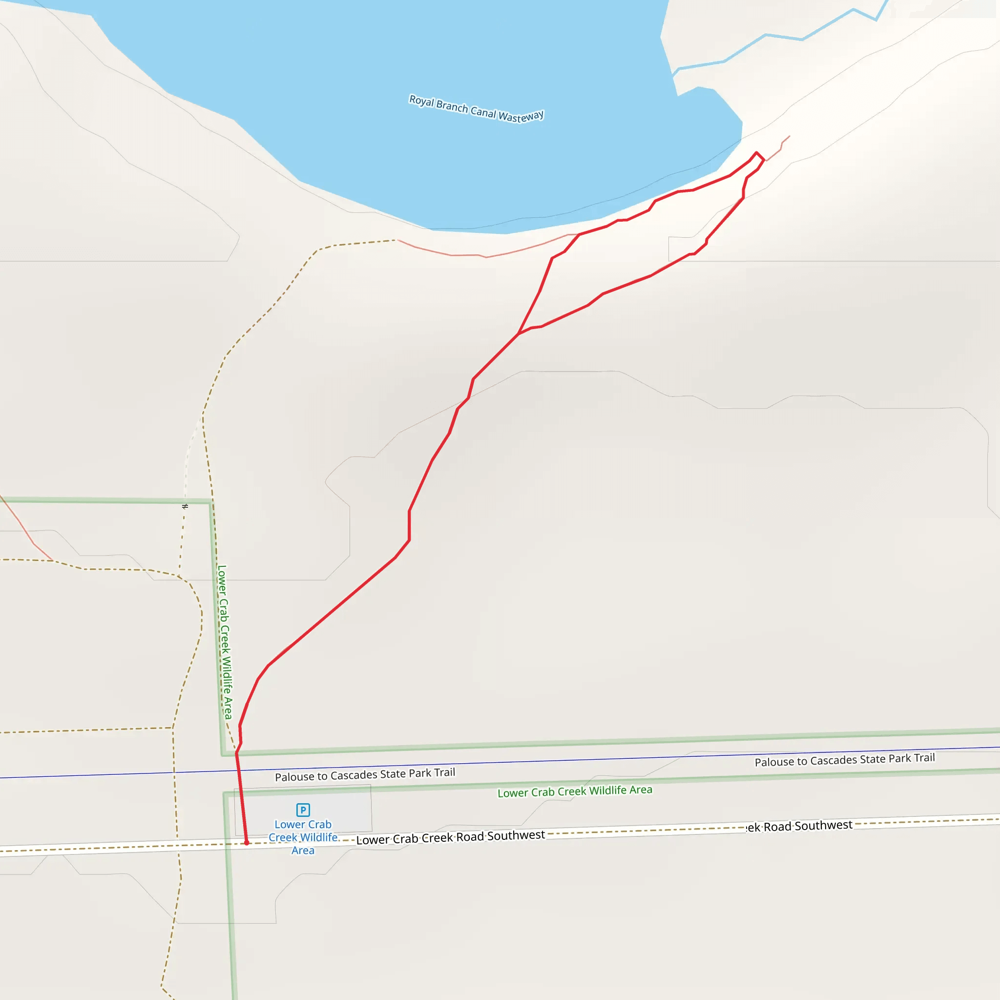 Royal Branch Canal Wasteway Loop mobile static map