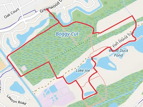 Lake Mary, Wood Duck Pond, Lake Thomas and Lake Joe Loop