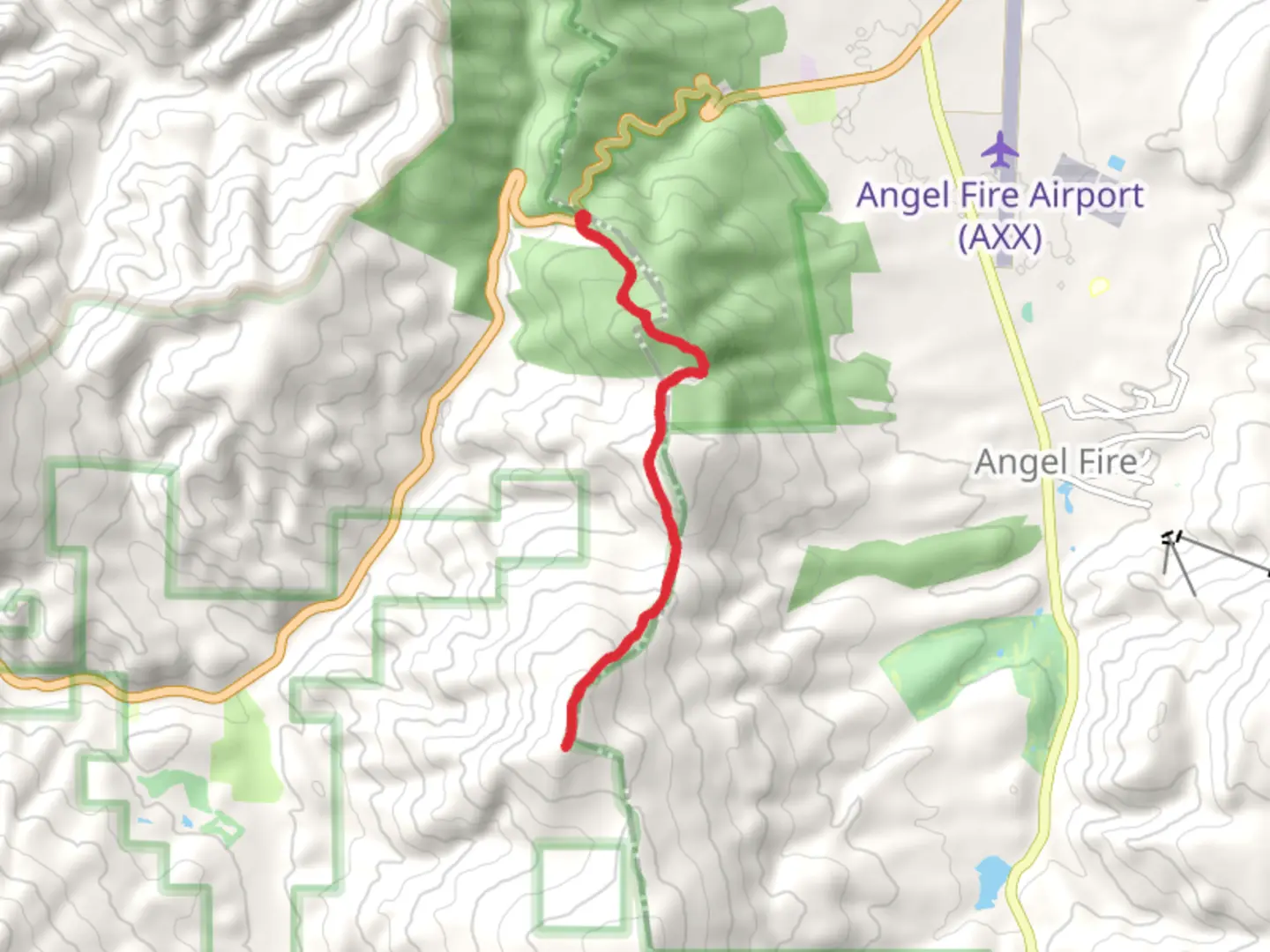 An image depicting the trail Elliot Barker and its surrounding area.