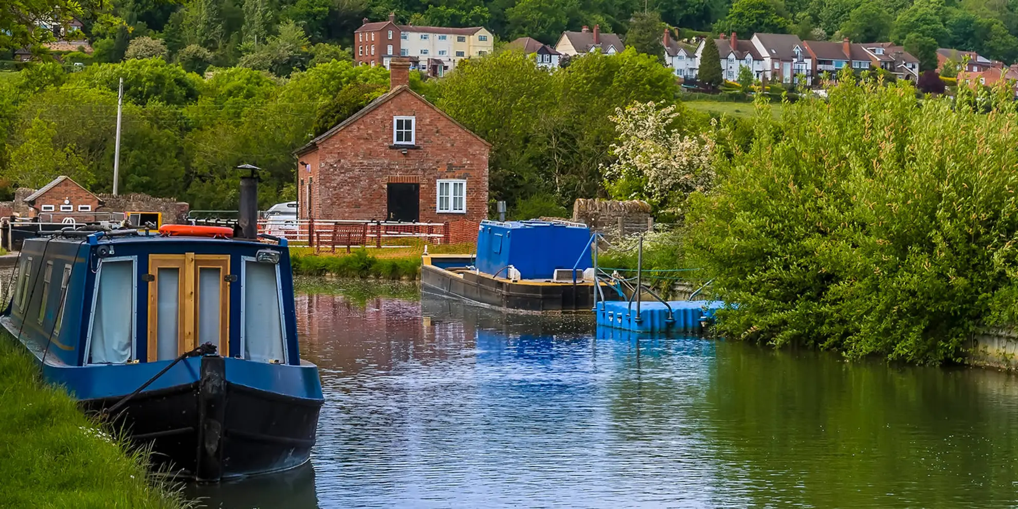 An image depicting the trail Napton-on-the-hill - Grand Union Canal and Beacon Hill and its surrounding area.