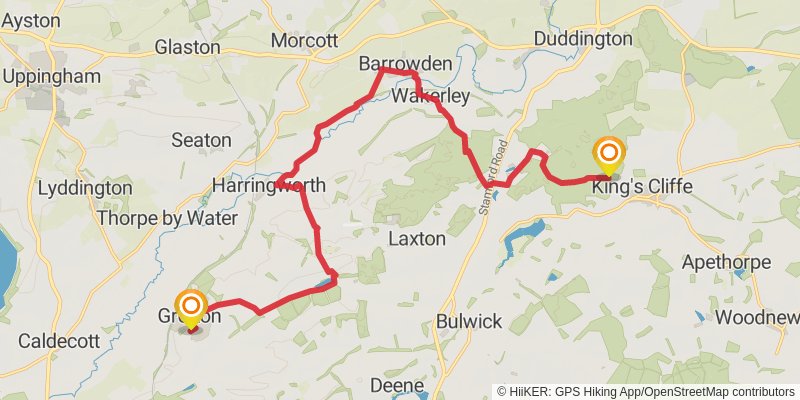 Jurassic Way stage 6 Map