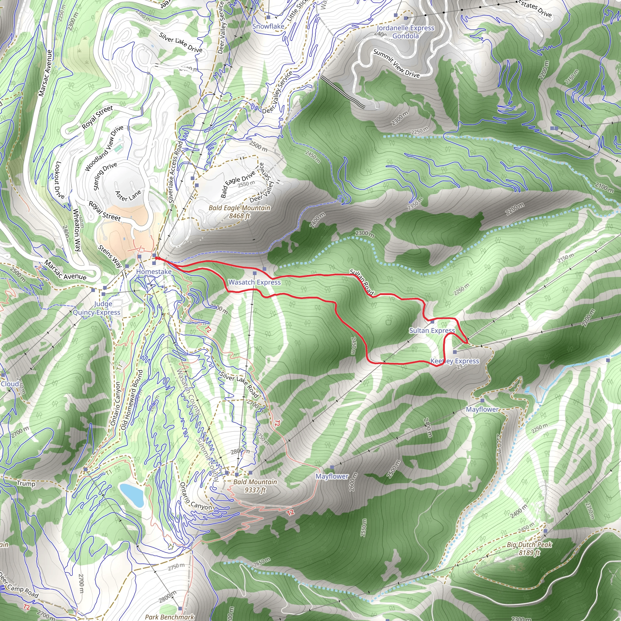 Sultan Loop mobile static map