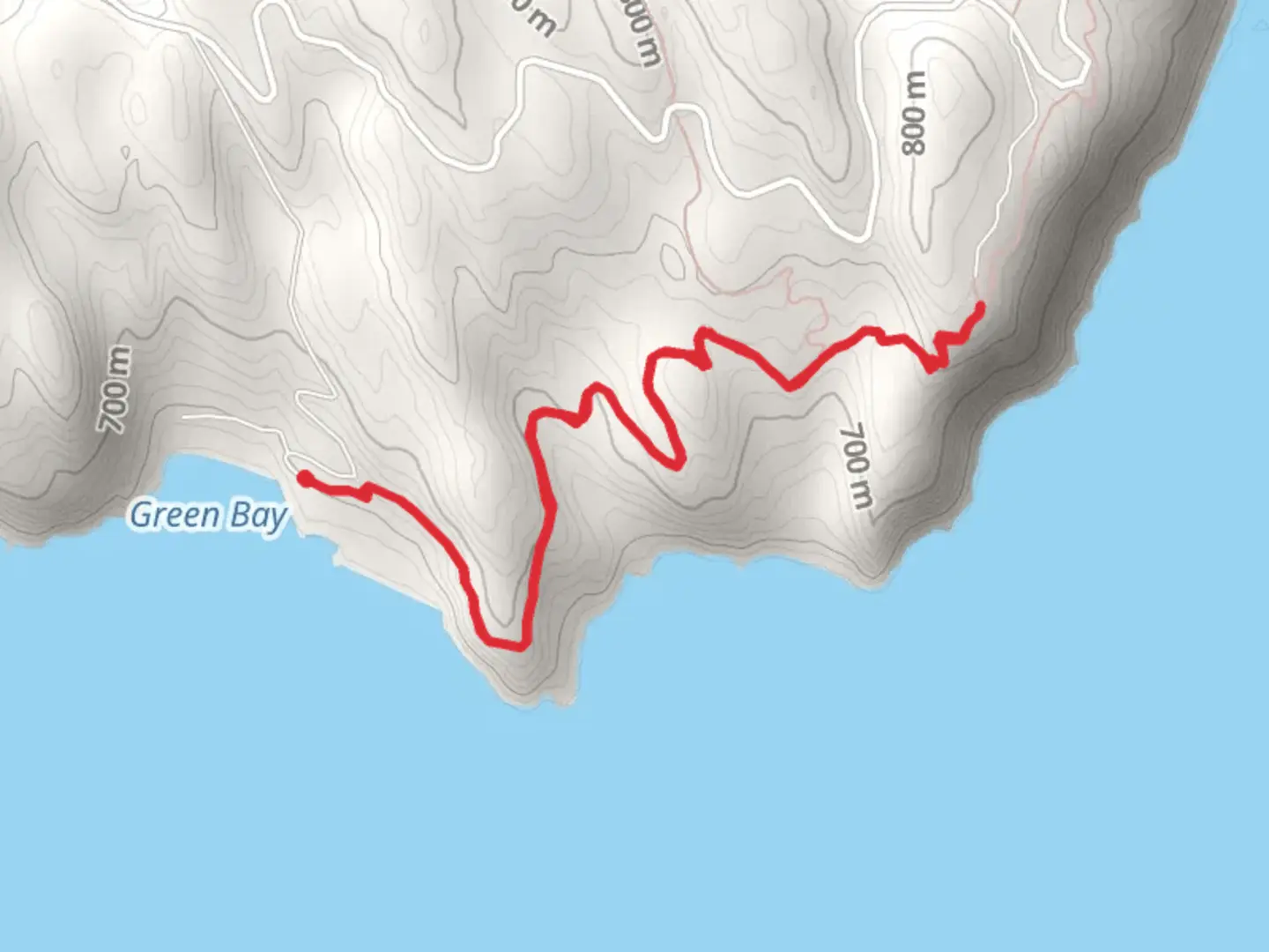 An image depicting the trail Mineral Point and its surrounding area.