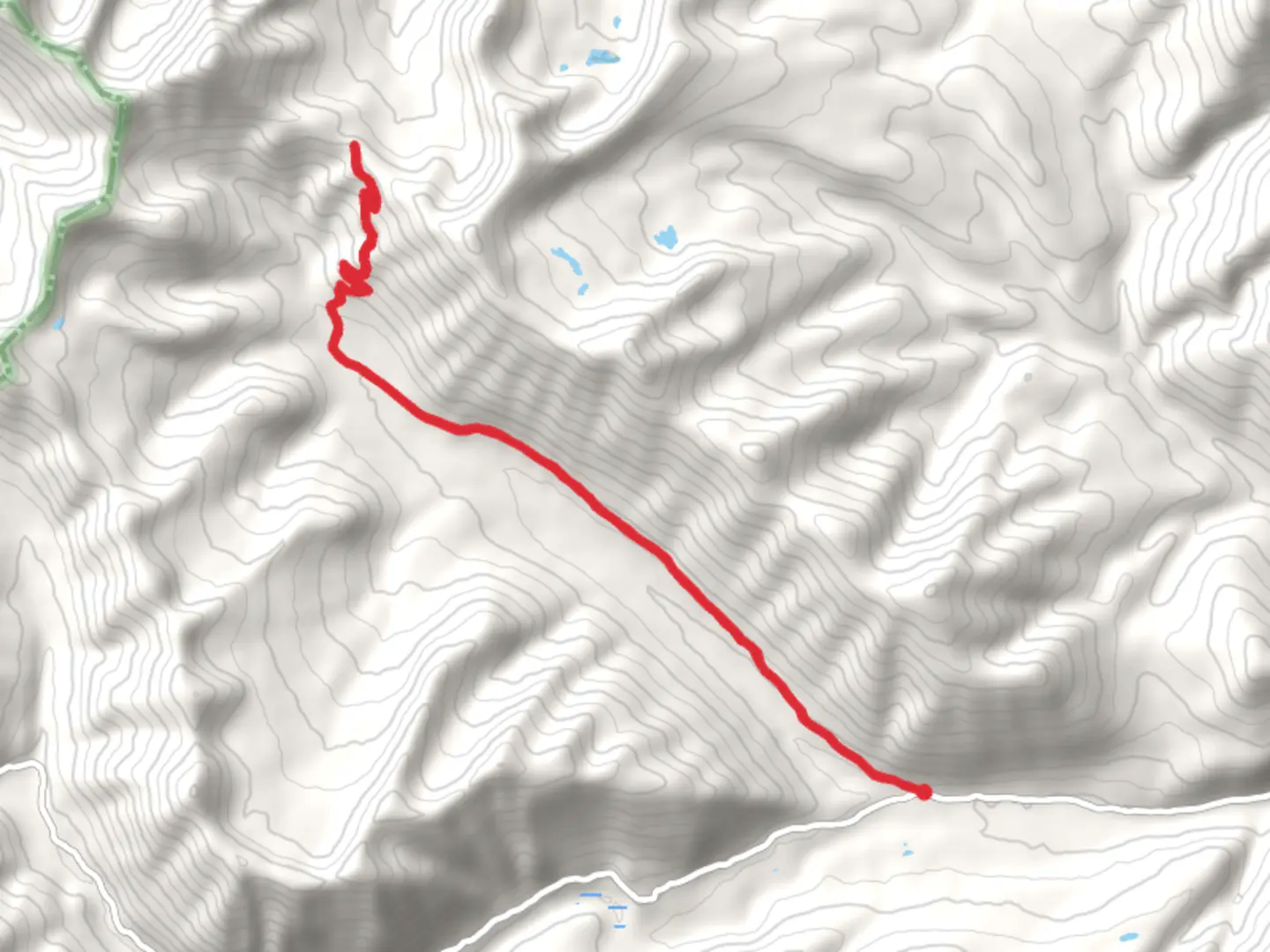 An image depicting the trail Tuchuck Creek Trail and its surrounding area.