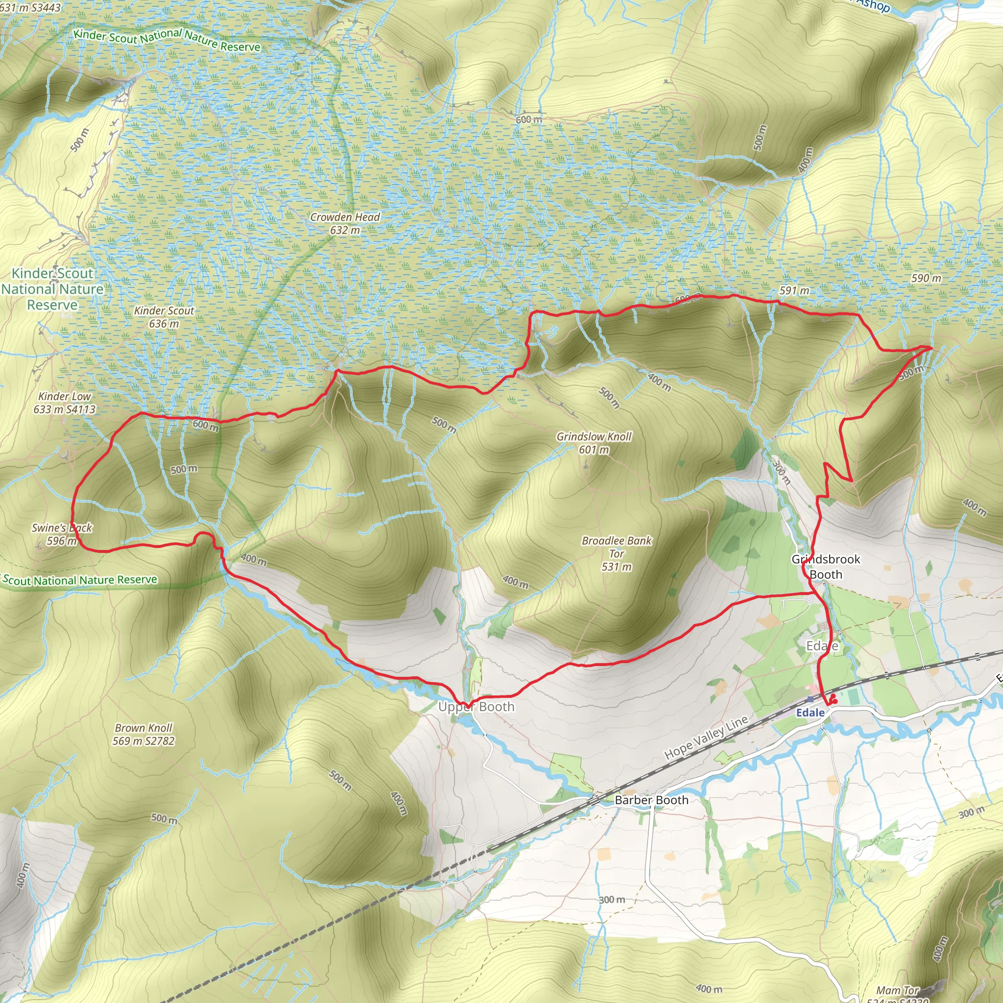 Kinder Southern Edge mobile static map