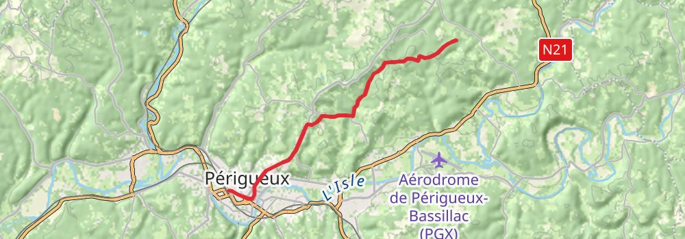 Camino Perl-Saint Jean Pied de Port via Vézelay stage 50 Map