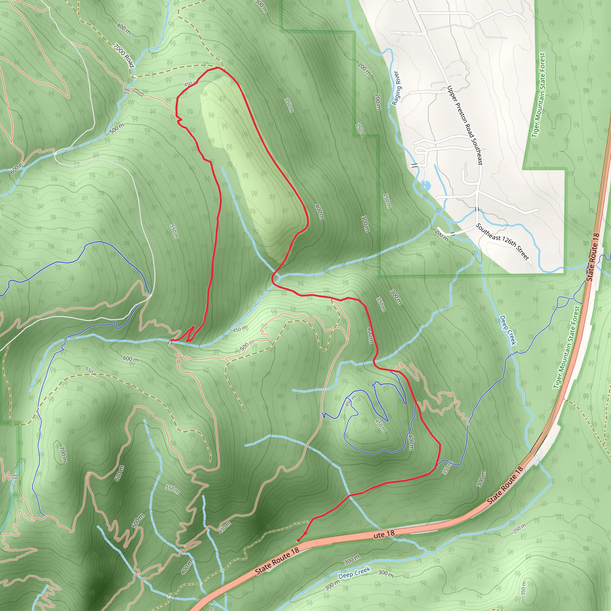 Silent Swamp mobile static map