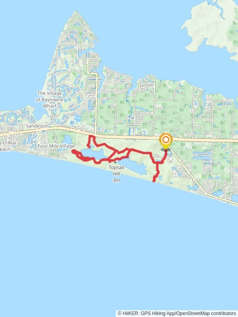 An image depicting the trail Campbell Lake and Morris Lake Loop and its surrounding area.