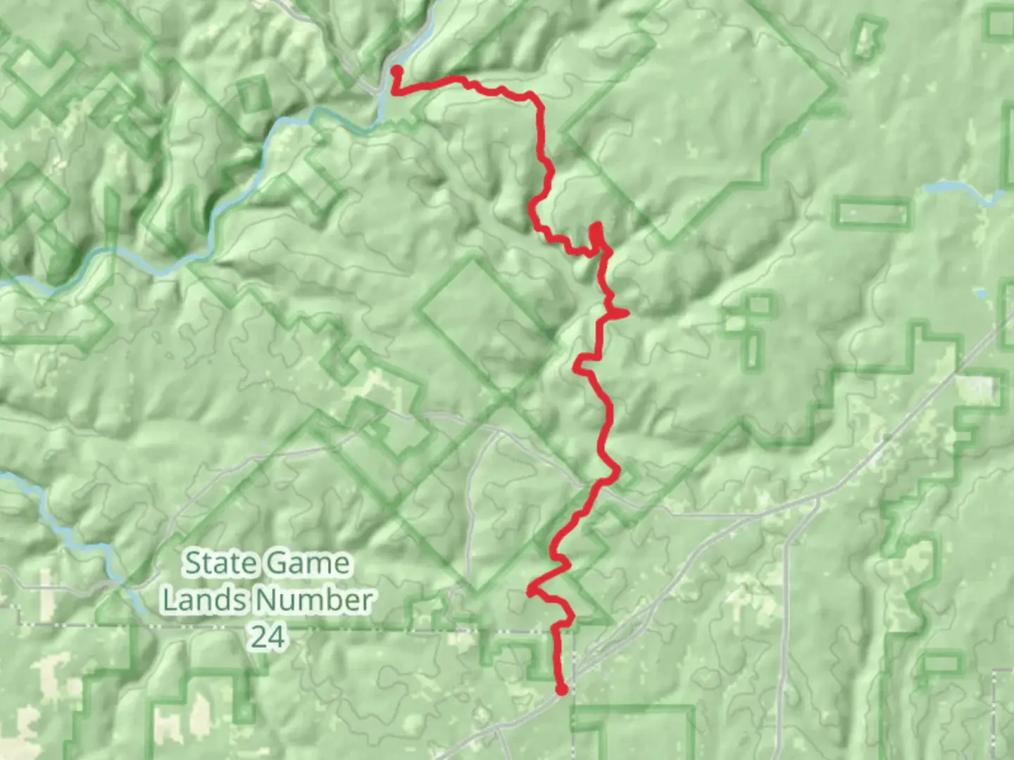 An image depicting the trail North Country Trail and its surrounding area.