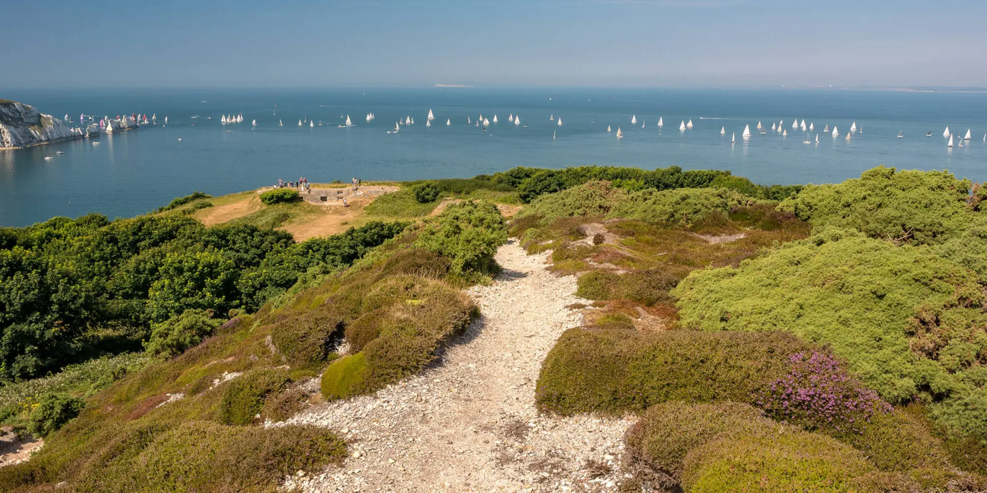 An image depicting the trail Headon Warren Walk and its surrounding area.