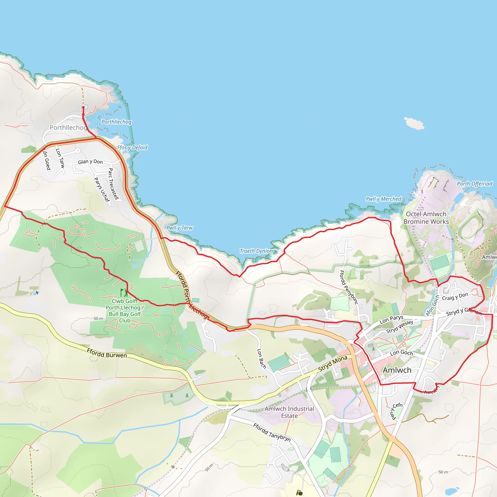 Bull Bay Loop mobile static map