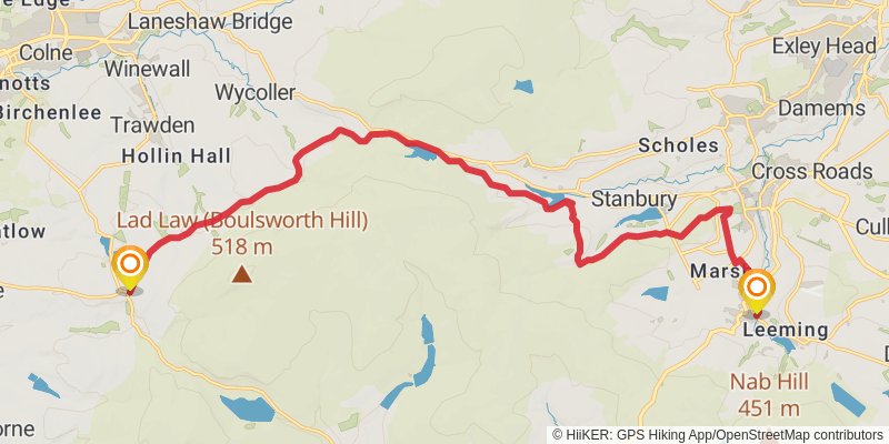 White Rose Walk stage 2 Map