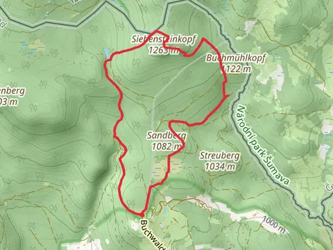 Siebensteinkopf via Birkhuhn and Wasseramsel