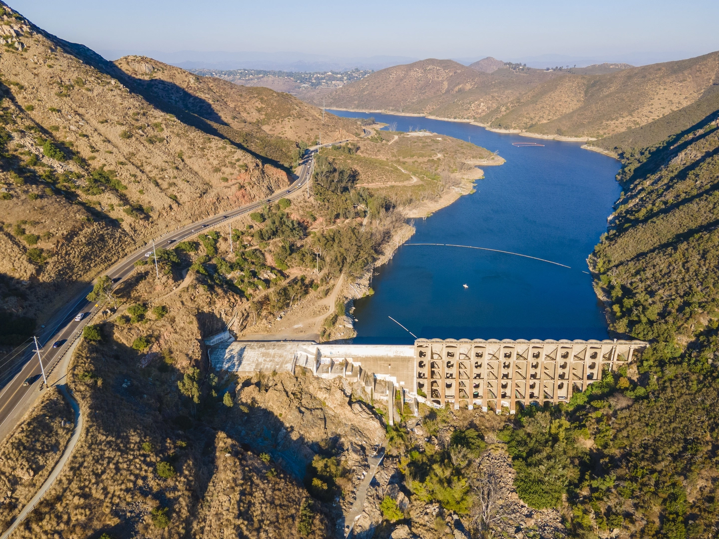 An image depicting the trail Bernardo Mountain from West Bernardo Drive and its surrounding area.