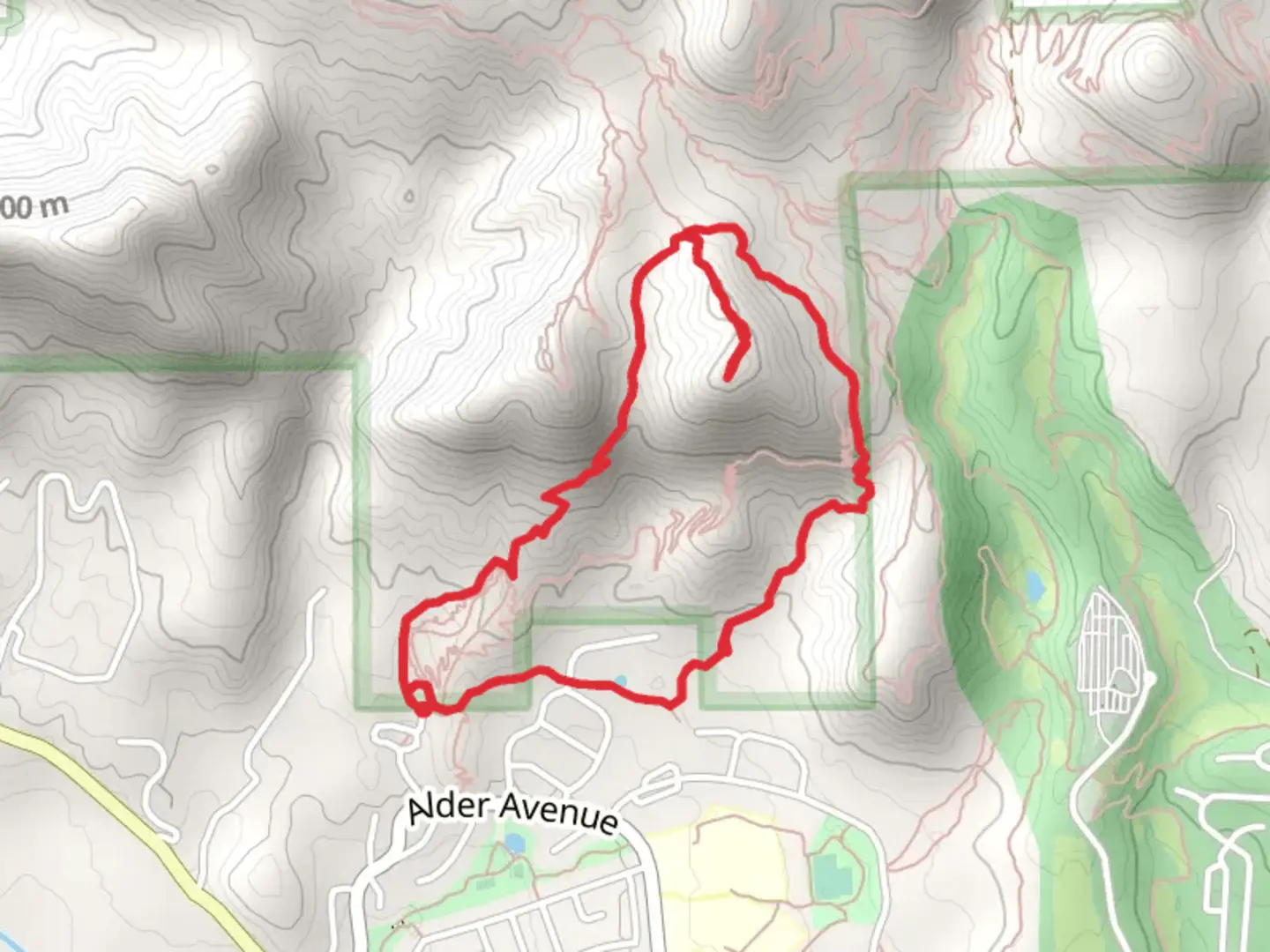 An image depicting the trail Colorow Trail West and East and Colorow Overlook Loop and its surrounding area.