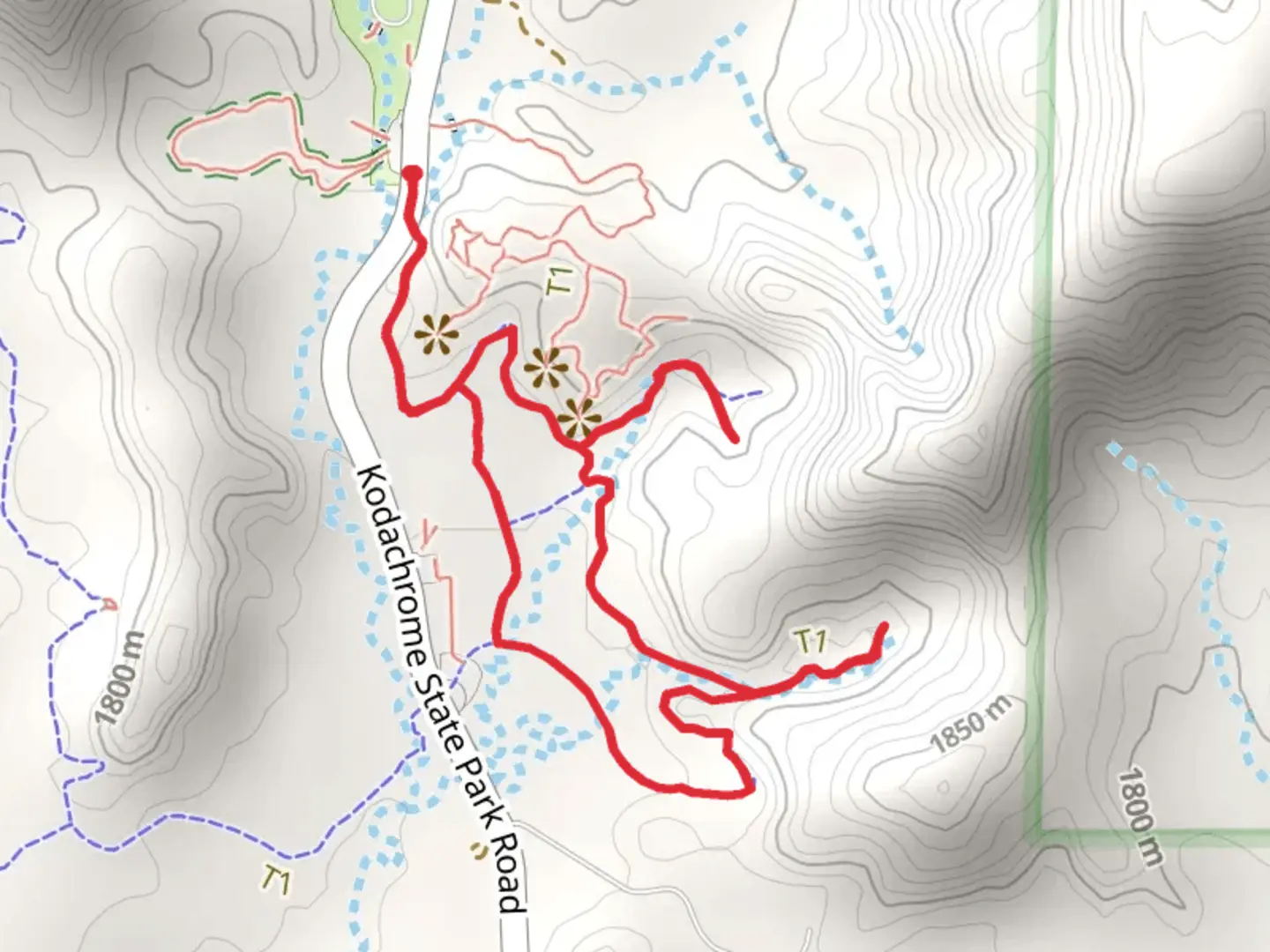 An image depicting the trail Grand Parade Trail and its surrounding area.