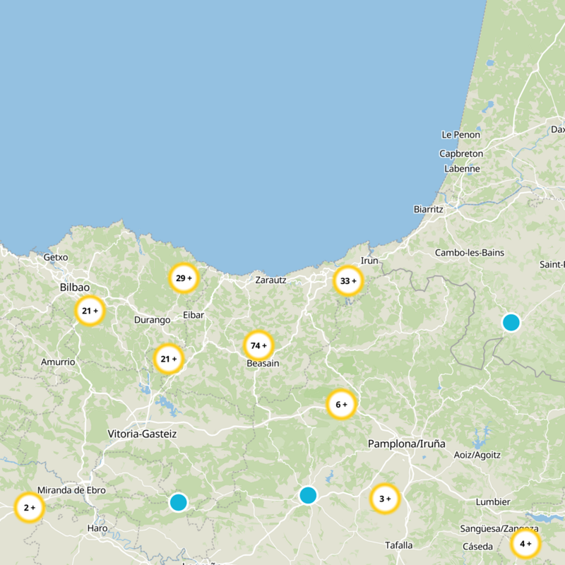 Urola-Kosta Static Map