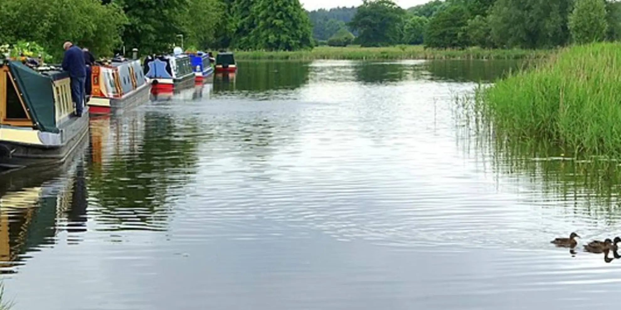 An image depicting the trail Tixall from St Thomas Priory near Stafford and its surrounding area.