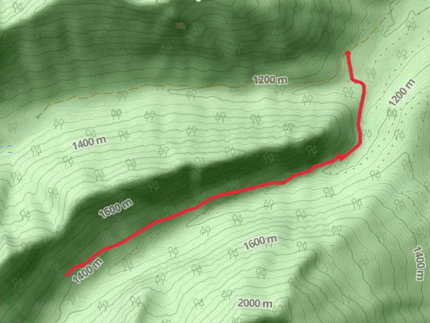 An image depicting the trail Cable Creek Trail and its surrounding area.