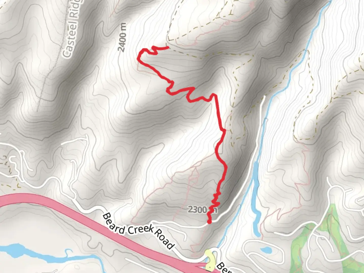 An image depicting the trail Berry Creek Trail and its surrounding area.
