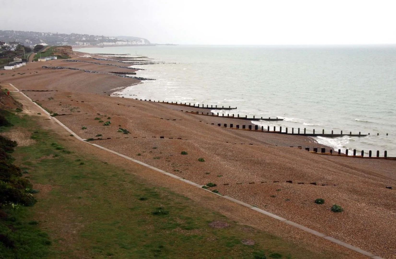 An image depicting the trail Bexhill to Hastings Walk and its surrounding area.