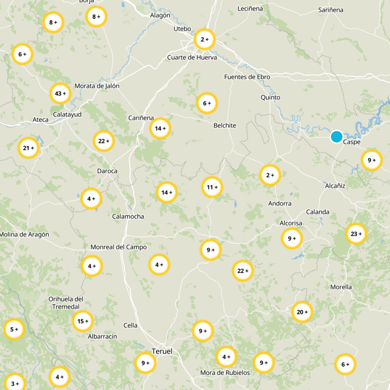 Huesa Del Común Static Map