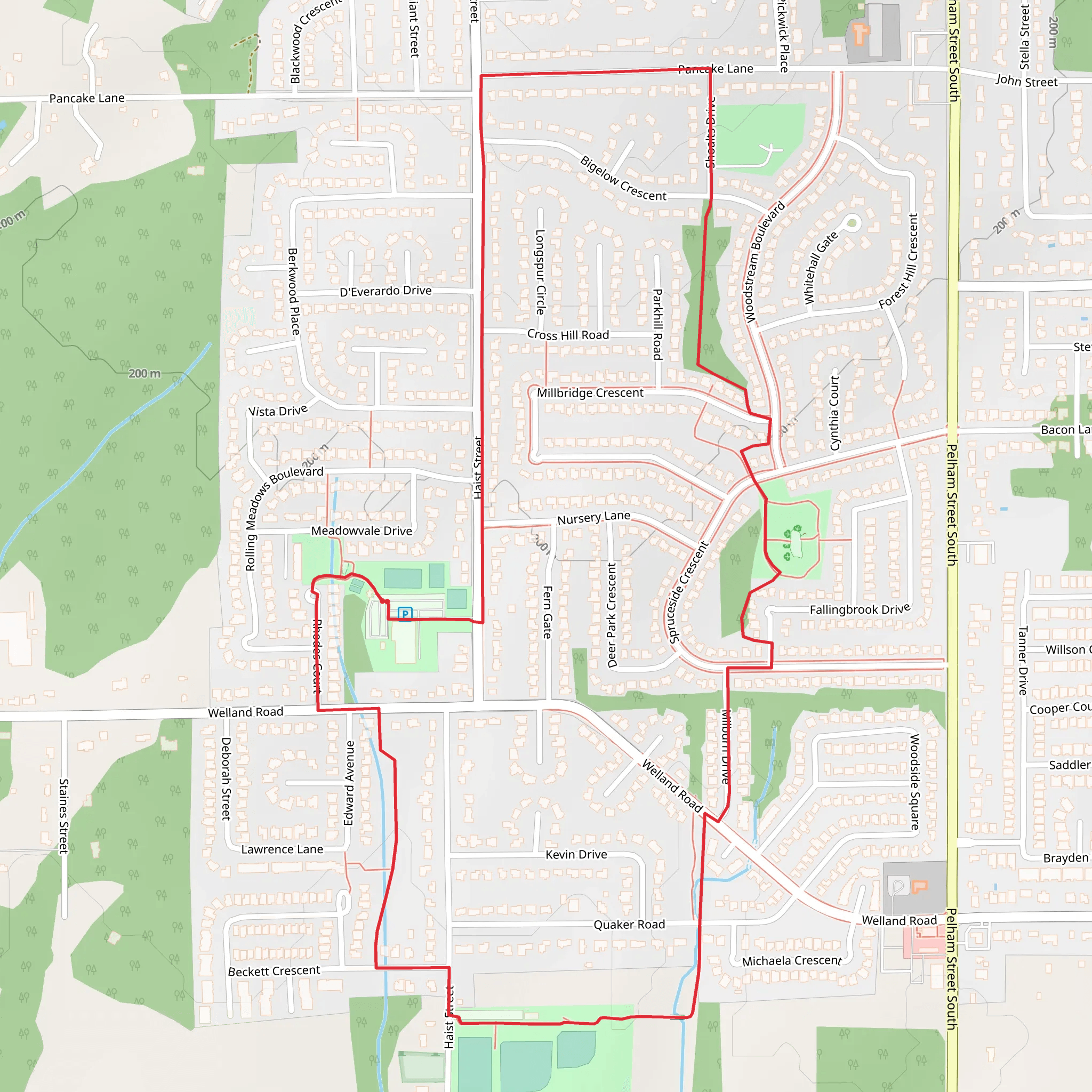 Steve Bauer Circle Loop 4 mobile static map