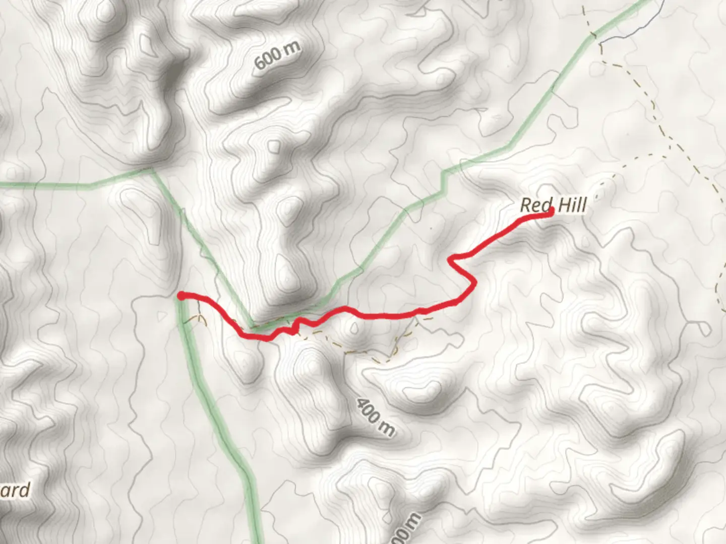 An image depicting the trail Red Hill Lookout Hike and its surrounding area.