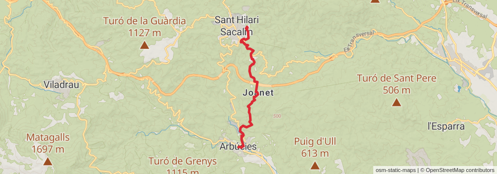GR 83 - Camino del Norte or Canigó stage 4 Map