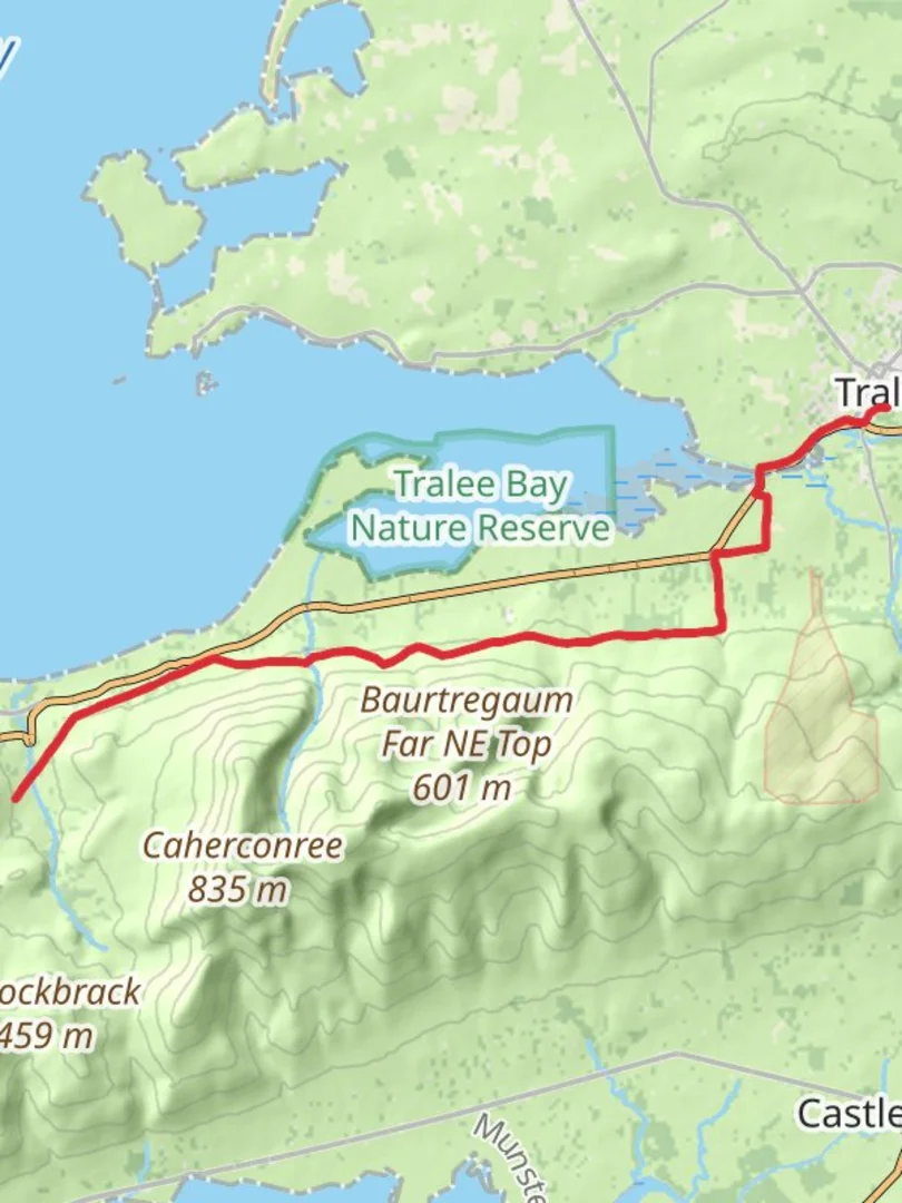 An image depicting the trail Dingle Way - 2 Day Tour and its surrounding area.
