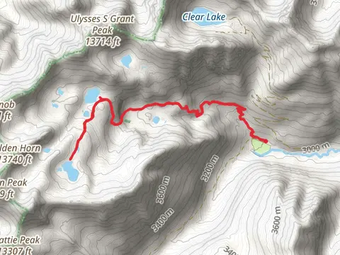 Fuller Lake via Ice Lakes Trail