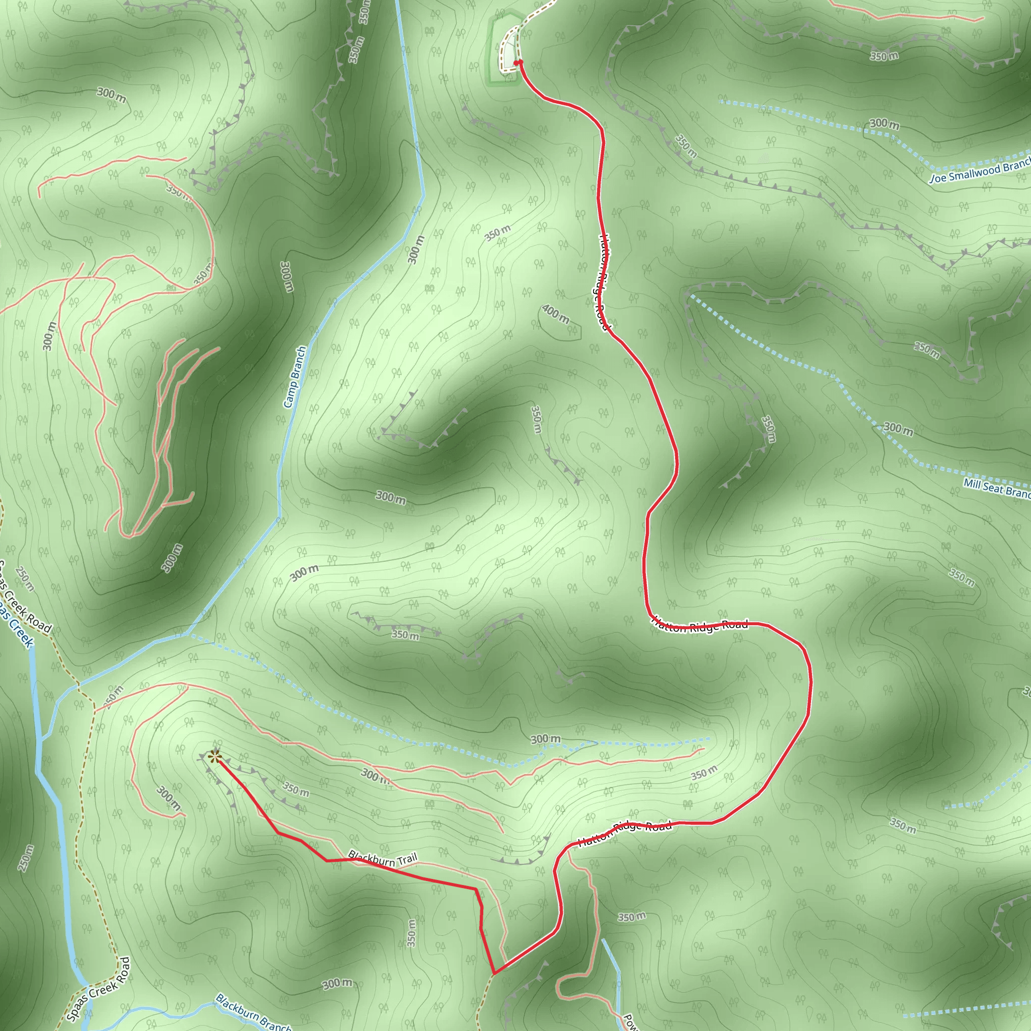Hatton Cemetery mobile static map
