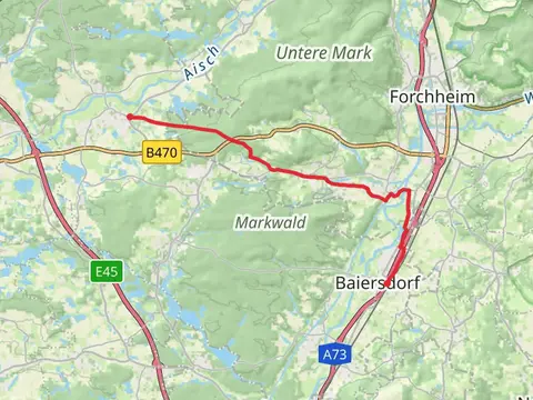 Adelsdorf to Baiersdorf Walk