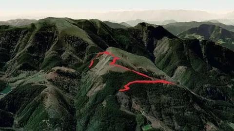 Route of Mines and Seles - Zamaia PR BI 100 - 2