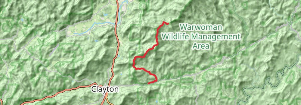 Bartram Trail stage 3 Map