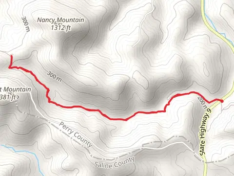 Ouachita Trail Out and Back