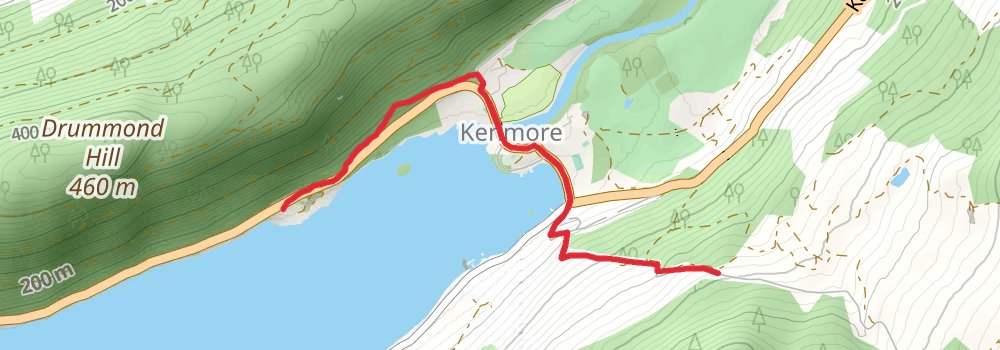 Rob Roy Way 7-Day Gentle Tour (Hillwalk Tours) alt 2 Map