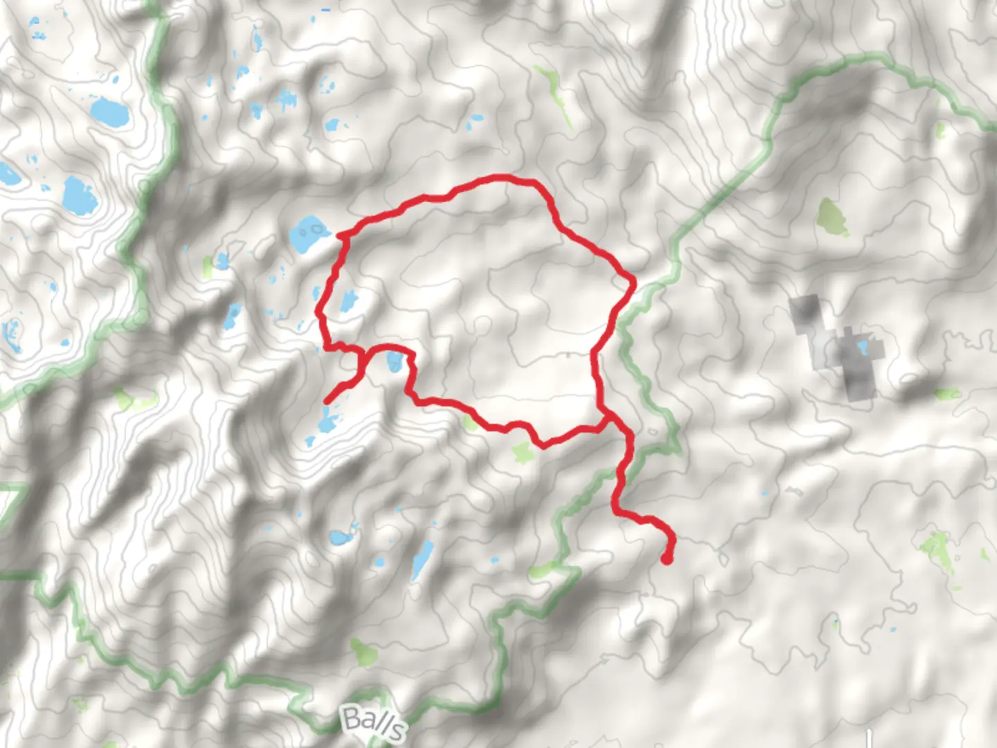 An image depicting the trail Norris Lake, Lady Lake and Lillian Lake Loop Trail and its surrounding area.