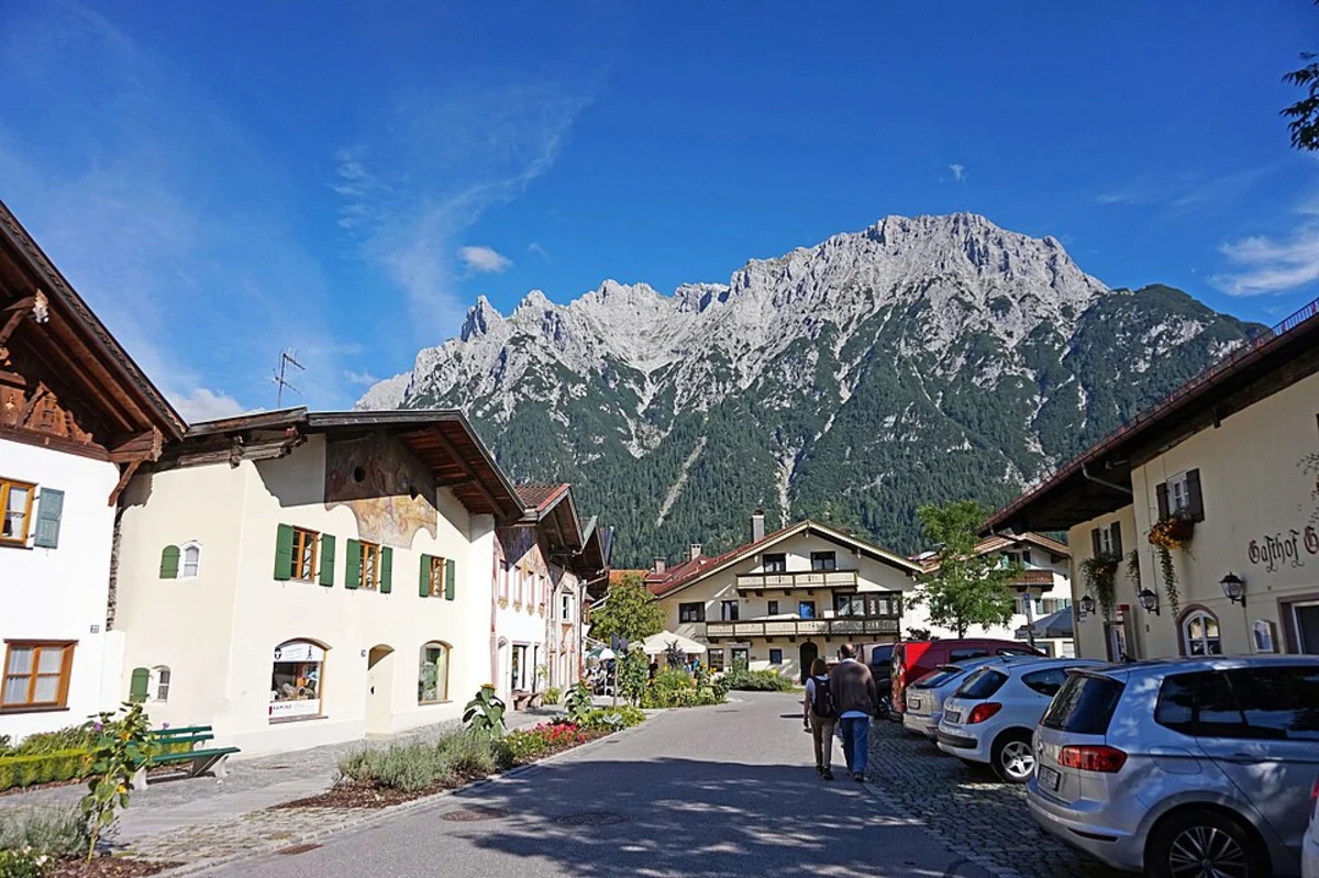 Mittenwald to Klais Walk via Romea Deutschland Bayern