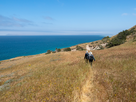An image depicting the trail Old Ranch Connector Trail via Sierra Pablo Peak and its surrounding area.