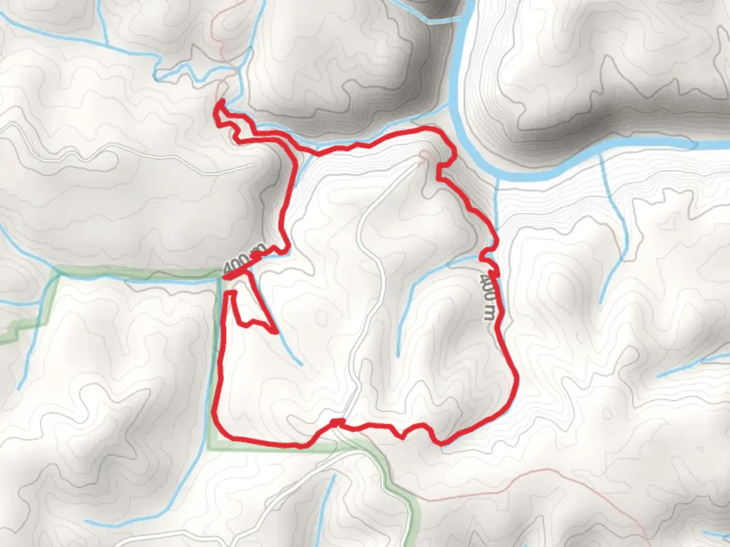 An image depicting the trail Honey Creek Loop Trail and its surrounding area.