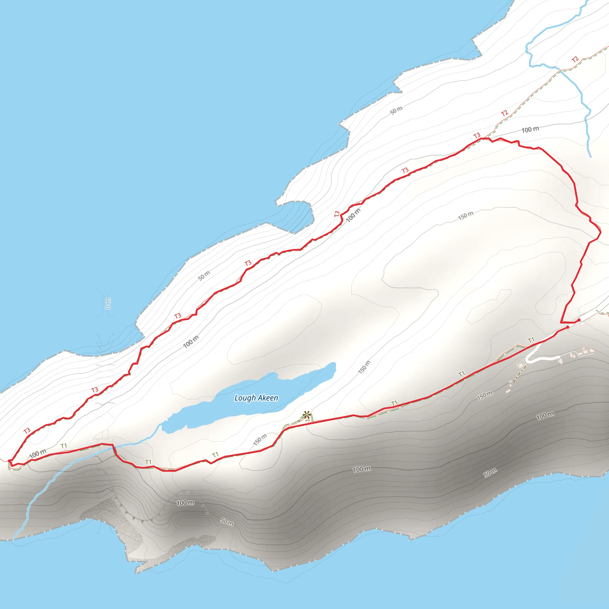 Sheep's Head - Lighthouse Loop mobile static map