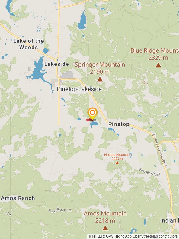 Meadowview Trail mobile static map