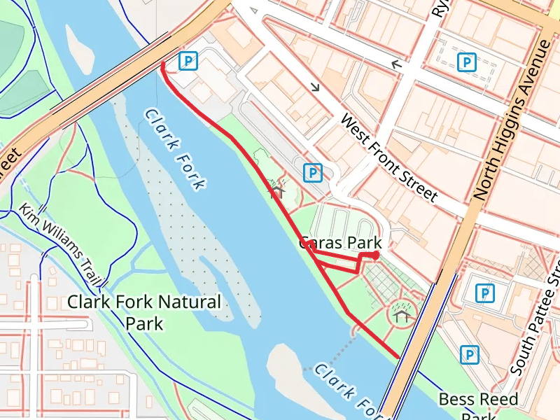 Clark Fork Walk